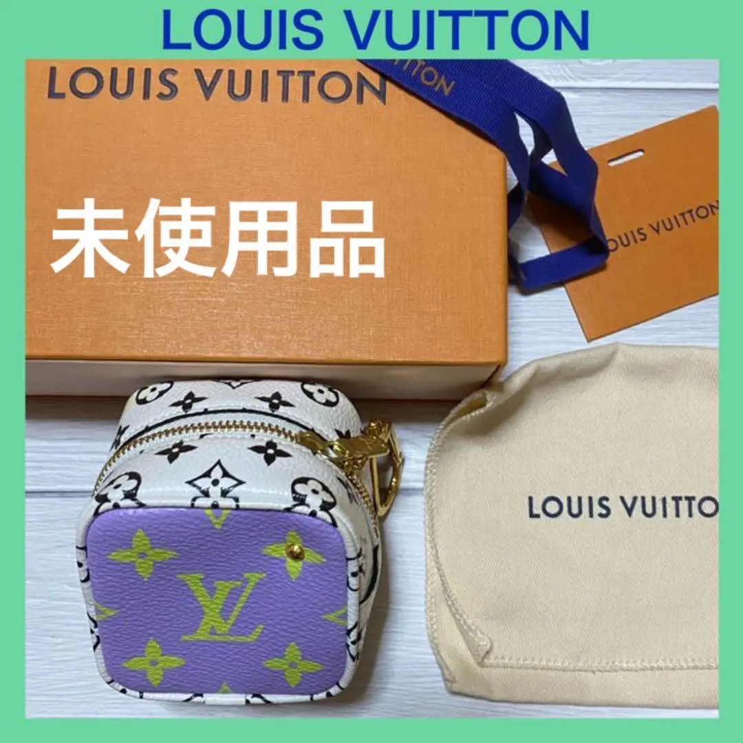 LOUIS VUITTON Monogram Giant Porte Monnaie Cube Pouch Multicolor 2019  Limited