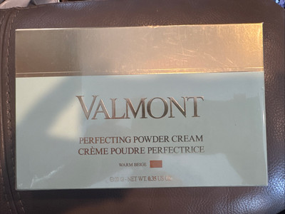 Valmont Perfecting Powder Cream in Warm Beige .35 oz NIB *Sealed*