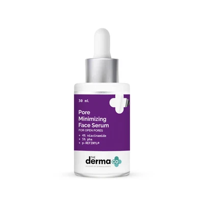 The Derma Co. Sérum visage minimisant les pores avec 4 % de niacinamide, 5 % ... - Photo 1/4