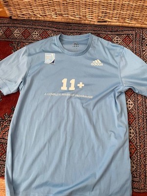 Adidas Medizin Fussball Tshirt ''To prevent Injuries'' Größe M