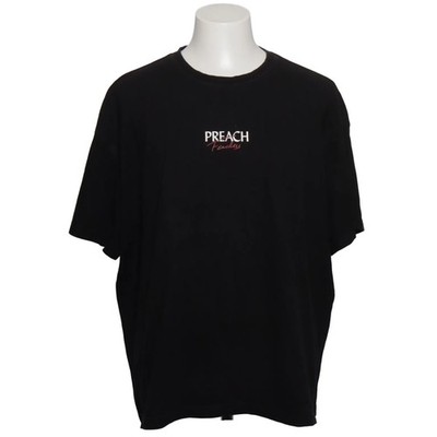 Preach, T-shirt, Größe: S, Schwarz, Einfarbig, Unisex (Erwachsene) #4hf