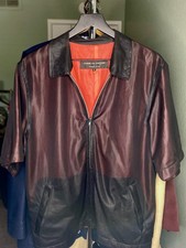 RARE 1995 COMME DES GARCONS HOMME PLUS SHORT SLEEVE ZIP DOUBLE SHEER JACKET