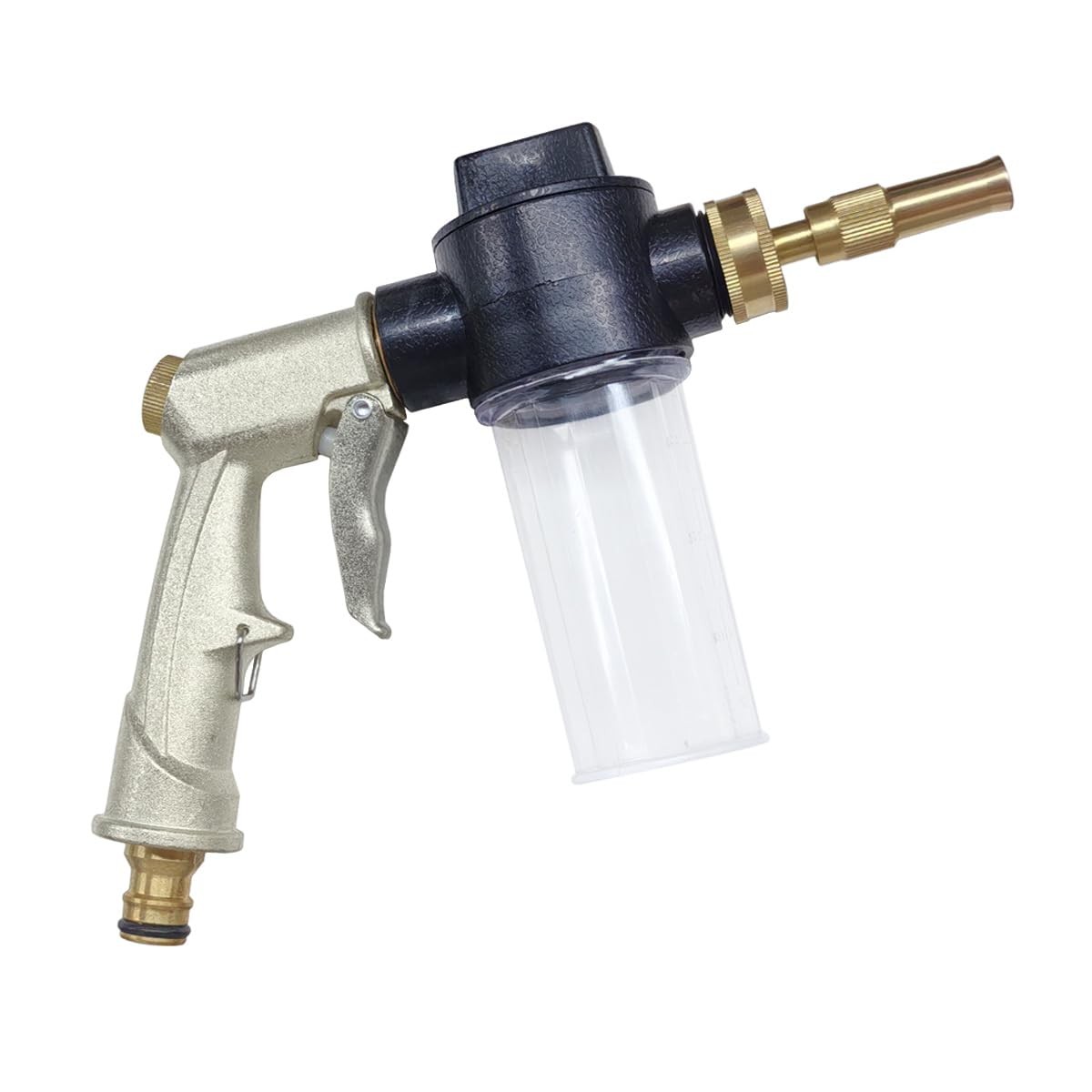 High-Pressure Metal Car Wash Foam Gun Sprayer with Adjustable Nozzle