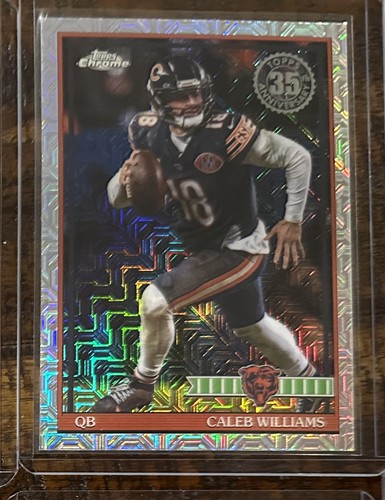 2026 Topps Caleb Williams #91TC-18 1991 Topps Chrome Mojo Refractor Bears