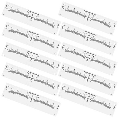 10 Pcs Schablonen Für Augenbrauen Professionelles Augenbrauenlineal