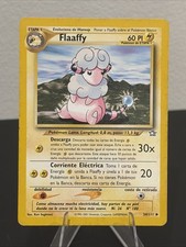 Flaaffy 34/111 Neo Genesis Spanish Pokemon Card 2001 WOTC Vintage LP on eBay