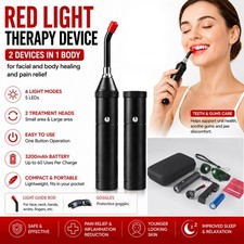 Red Light Therapy Device 460/630/660/850/900nm Portable Handheld for Pain Relief