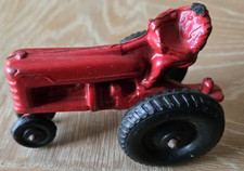 Vintage 40's Red Farm Tractor