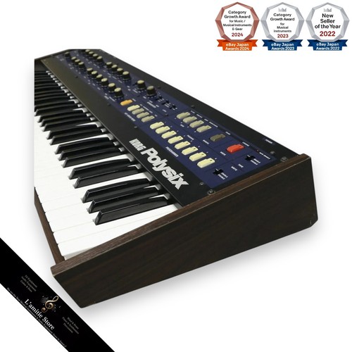 Korg Polysix+Case Analog Synthesizer PS-6 JP 61 Keys Analog Vintage Arpeggiator - Picture 9 of 10
