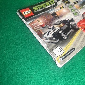 Lego Speed Champions 75874 Chevrolet Camaro Drag Race Black Car w/ Minifig