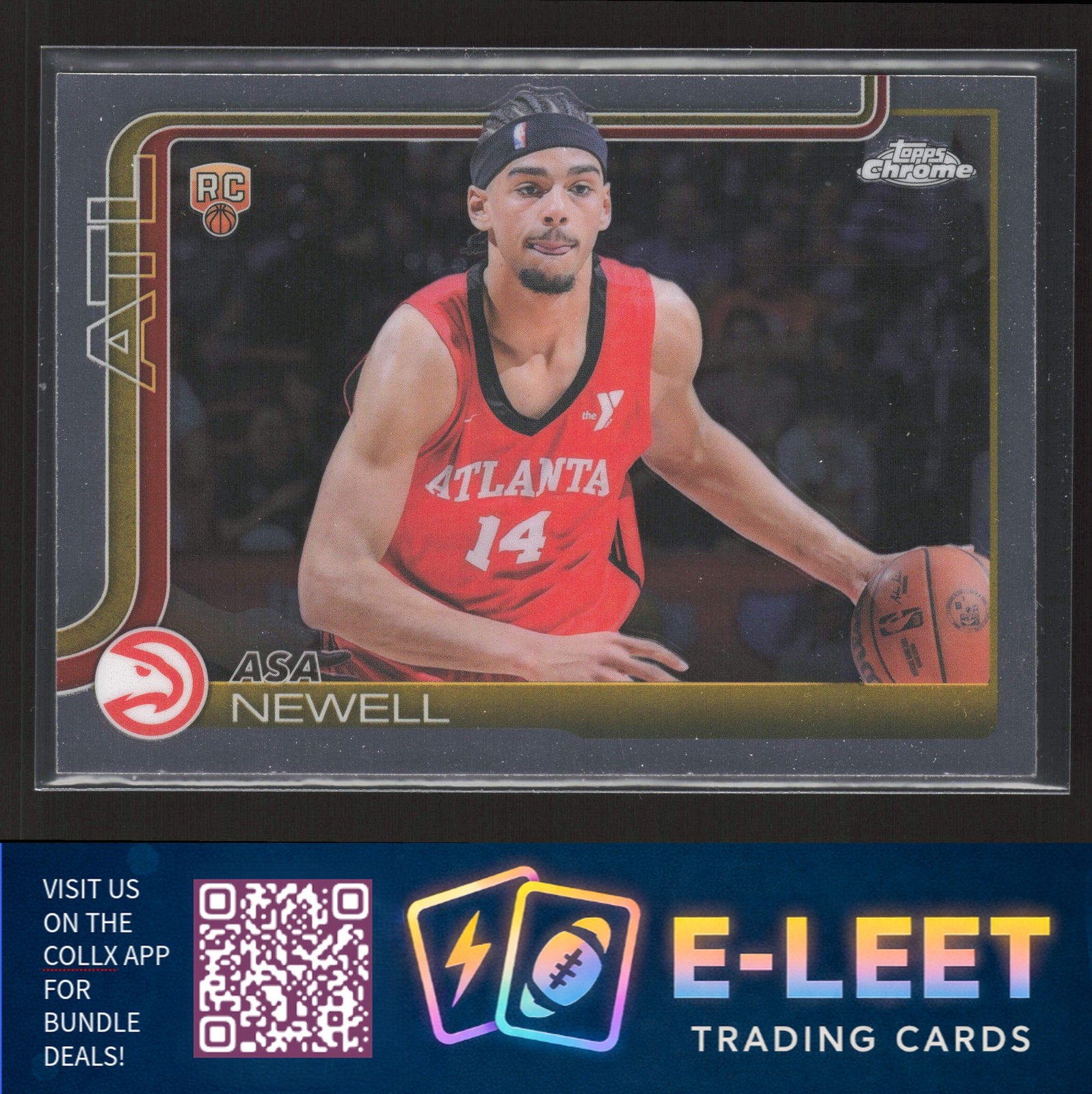 2025-26 Topps Chrome Asa Newell #273
