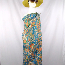 Sarong Batik Cover Scarf Beachwear Pool Wrap Skirt Swimsuit Malaysian Indo Women