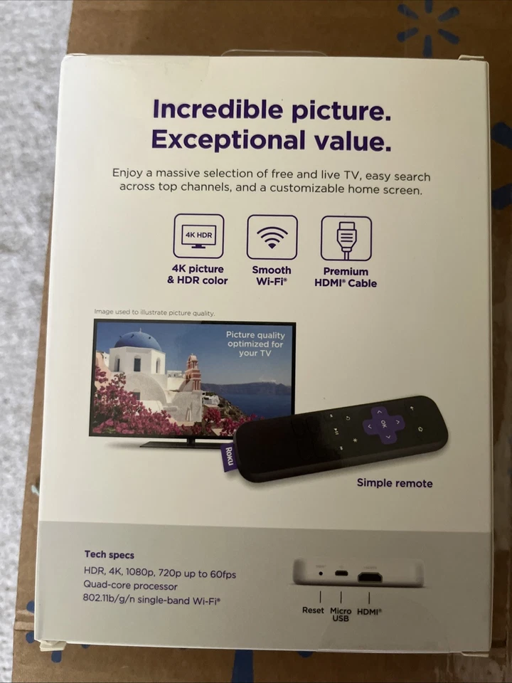 Reproductor multimedia de transmisión Roku Premiere 3920RW SW HD/4K/HDR Foto 2 de 4