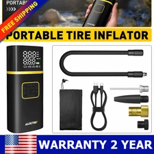 150 Air PSI Tire Compressor Inflator LCD Moto Car Tires Air Pump Portable