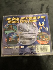 Sonic Shuffle Sega Dreamcast CIB Complete in Case Party Game Knuckles