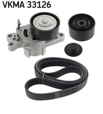 Keilrippenriemensatz SKF VKMA 33126 für PEUGEOT 206 2E SW 2A CNG 16V