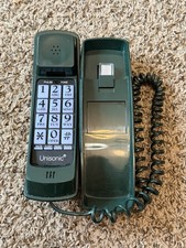 Vintage 1980s - 2000s Green Corded Phone - Unisonic Model 6750 Movie Prop