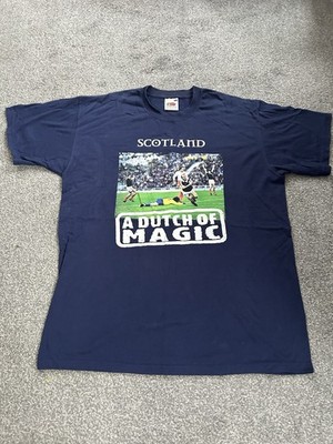 Schottland Fußball T-Shirt - Herren Größe L - Schottland v Niederlande 2003 ''