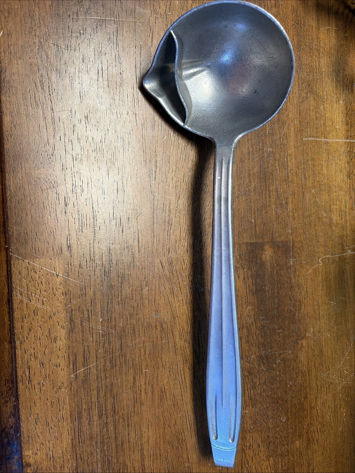 Vintage Westmark Germany Aluminum Sauce Fat Off Ladle 11" Kitchen Utensil