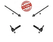 Front Inner & Outer Tie Rods Fits Neon PT Cruiser Neon & SX 2000-2010