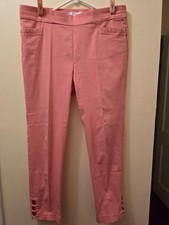 89th  Madison Pull On Soft Peach Stretch Pant Size Large