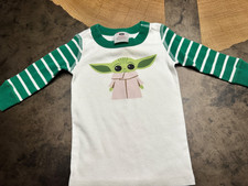 HANNA ANDERSSON STAR WARS BABY YODA BOYS PAJAMA SHIRT 3-6 MONTHS ORGANIC COTTON