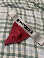 Papi Men s Thong   Platinum Microfiber   Size...