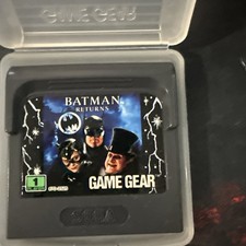Batman Returns Sega Game Gear 1992 Cartridge Game Gear Case Free Shipping