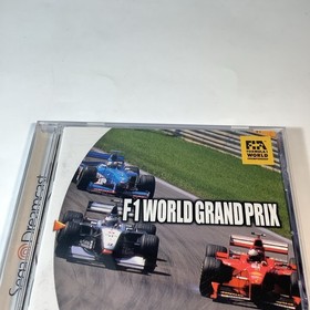 F1 World Grand Prix (Sega Dreamcast, 2000) CIB Complete Tested & Working