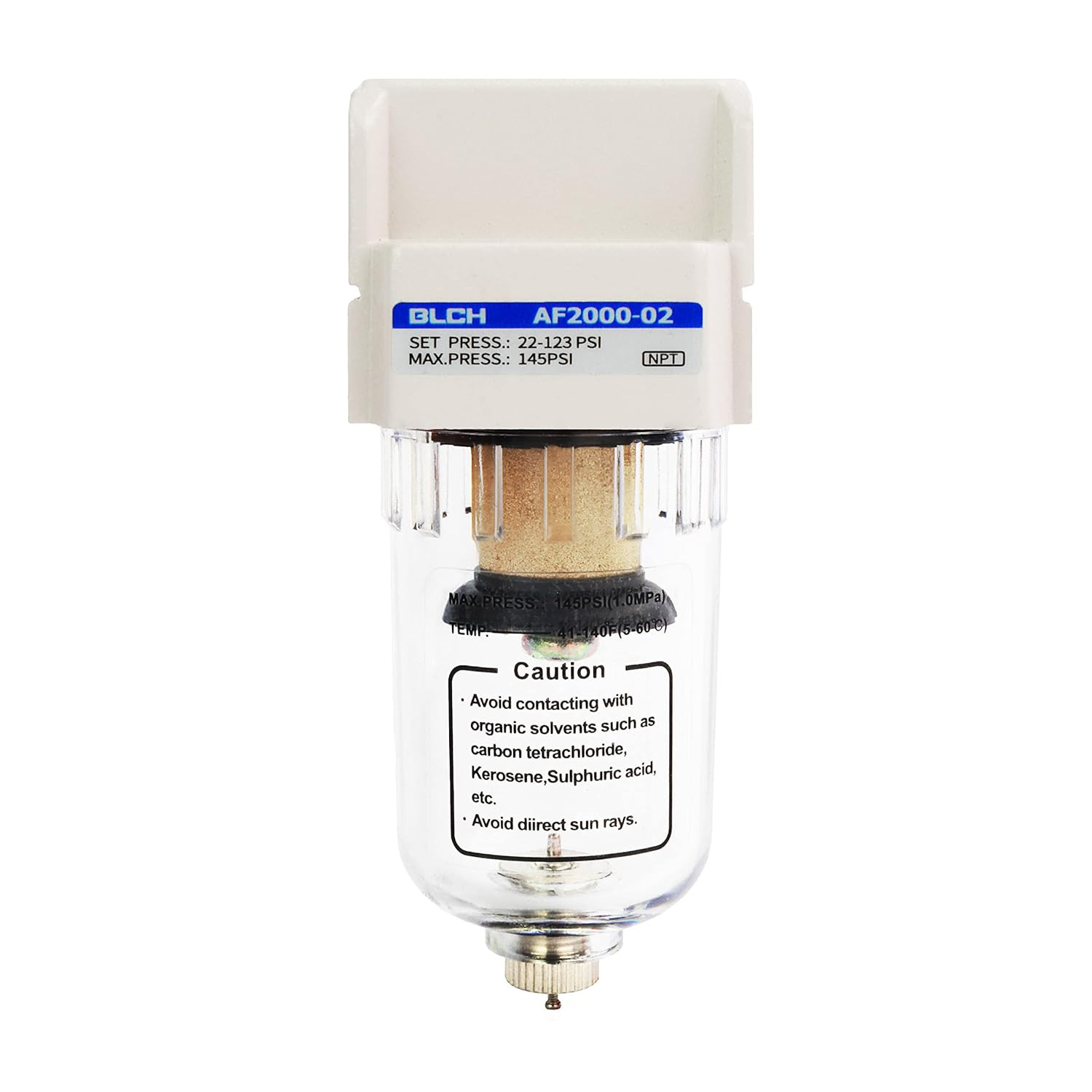 1/4" NPT Air Line Dryer - Air Dryer for Compressor,Compressed Air Dryer Air Dryi