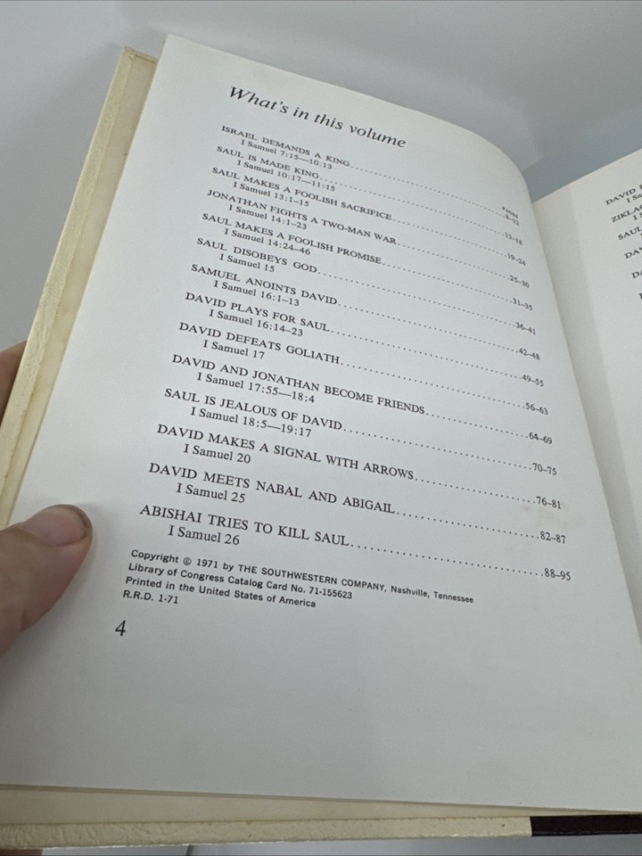 Family Bible Library 9 Book Set 1971 Southwestern Company Hardcover