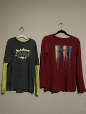2 Nike Long Sleeve Shirts – Size Youth Large