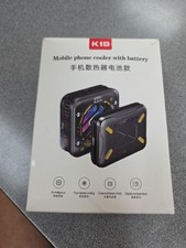 Magnetic Phone Cooler with Battery,Rechargeable Wireless Cooling Fan for iPhone/