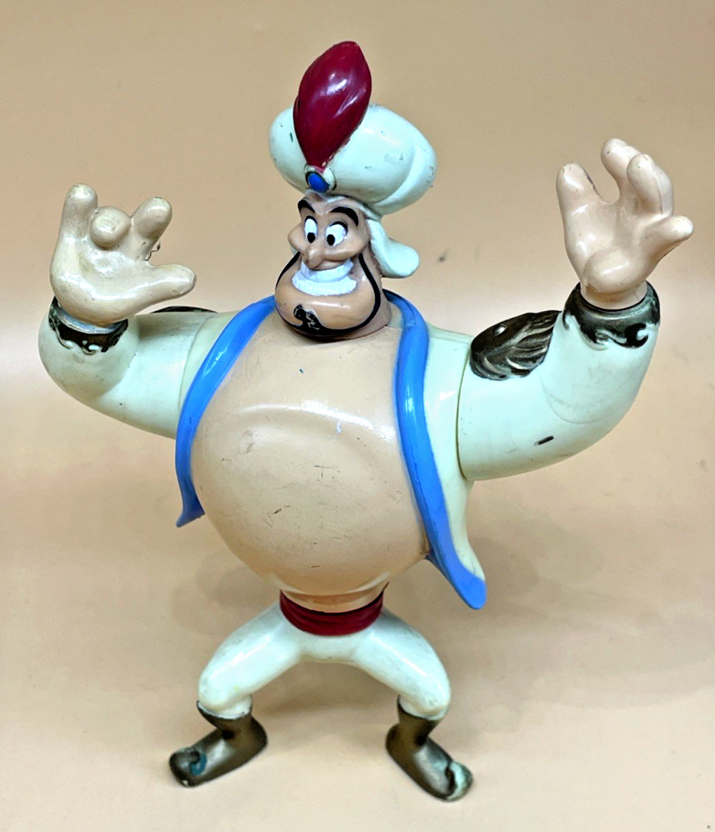 Aladdin Parade Leader Genie Figure 1993 Mattel Disney Action Figure Vintage