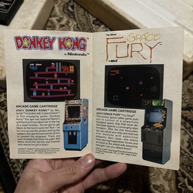 Coleco ColecoVision Console with Games and Manuel&rsquo;s Original Stereo Foam Box