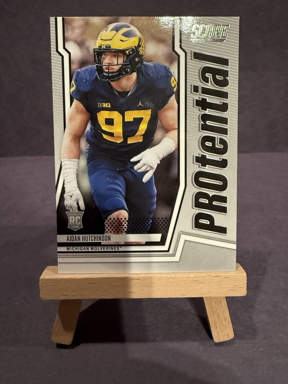 Aidan Hutchinson Panini Score Protential #PAH Base