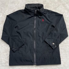 POLO Ralph Lauren Kid's Black Full Zip Jacket Size 4T