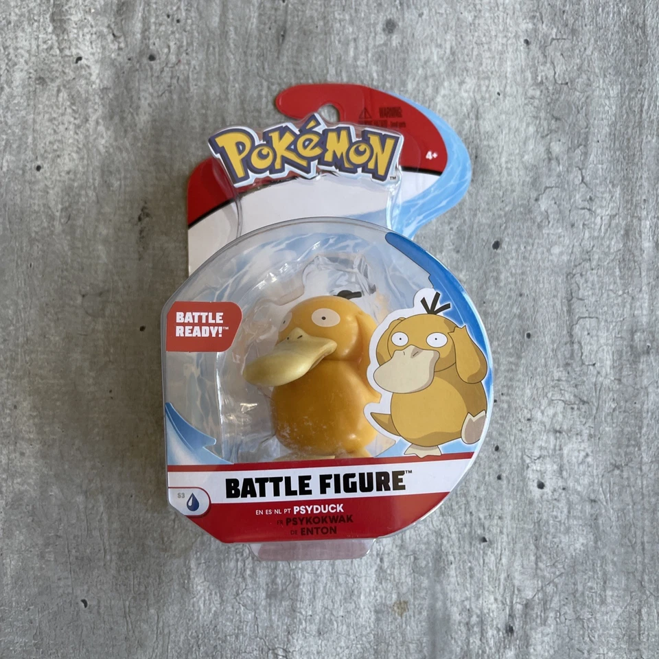 Figura de batalla Pokémon lista para la batalla ¡Juego completo nuevo en caja! Haunter Psyduck Marowak NUEVO Foto 4 de 4