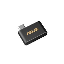 ASUS - USB-BE93 Mini Tri-Band Wi-Fi 7 Nano USB-C Network Adapter - Black