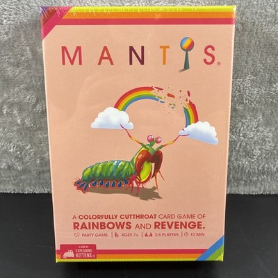 MANTIS - A Colorfully Cutthroat Card Game of Rainbows and Revenge NEW-SEALED