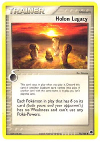 Holon Legacy - 74/101 - Uncommon LP, English Pokemon EX Dragon Frontiers