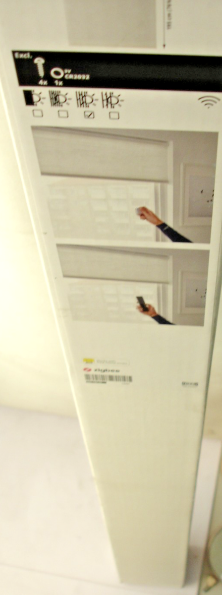 IKEA FYRTUR Wireless Battery Operated Roller Block Out Blinds 34