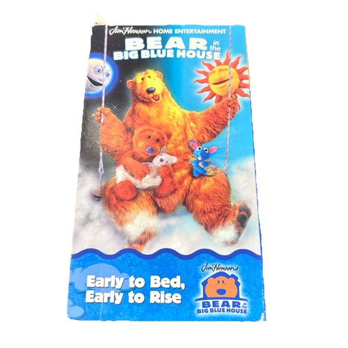 Bear in the Big Blue House - Early to Bed, Early to Rise VHS Tape 2001 ...