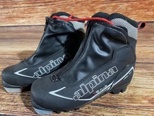 Alpina T5Plus Kids Nordic Cross Country Ski Boots Size EU32 US1.5 NNN A-721