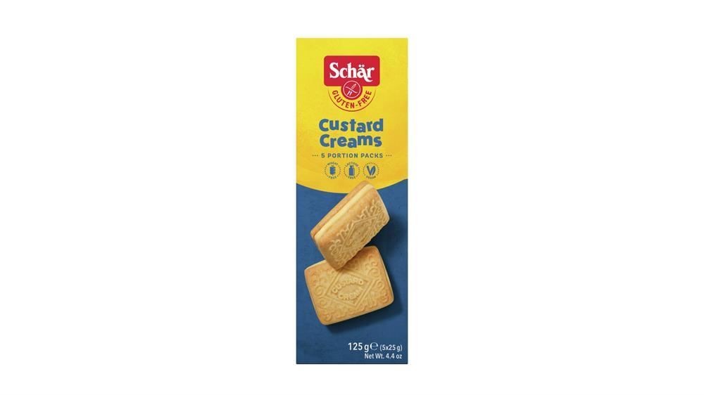 Schar Custard Creams 125g - 4 Pack