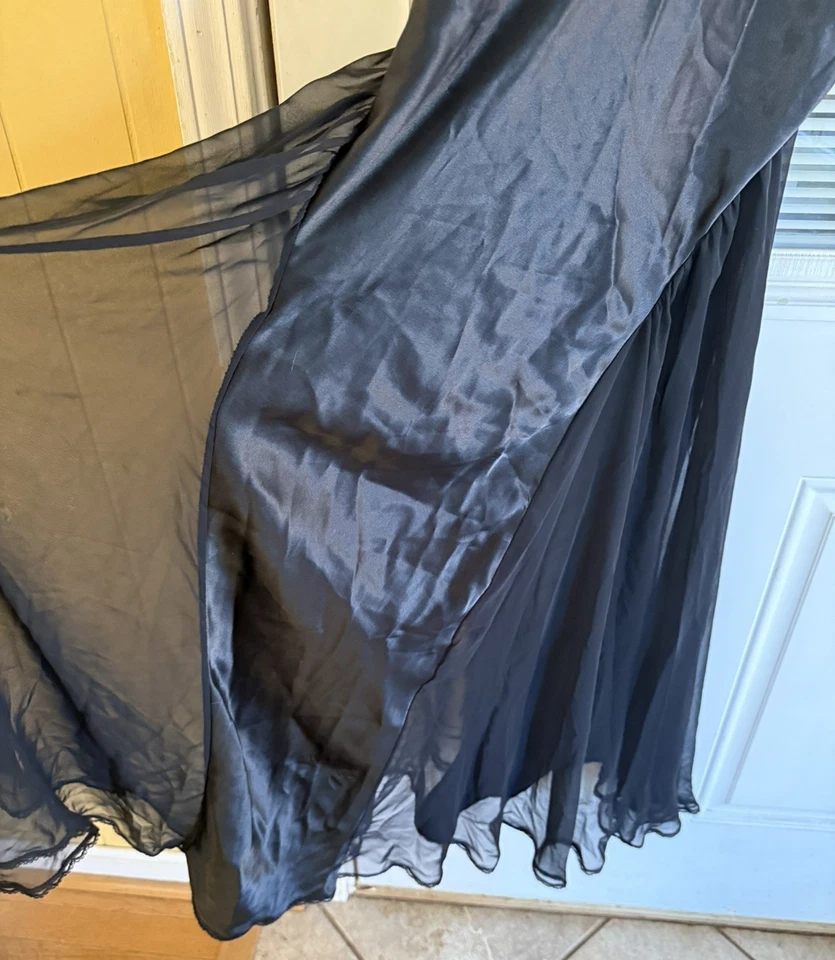 De colección Vestido Lucie Ann II Vestido Sin Mangas Negro Encaje Largo Falda Completa Bruja Cachicho Foto 4 de 4