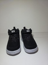 New Air Jordan Max Aura 3 TD Toddlers Shoes Black Wolf Grey Size 6 Sneakers