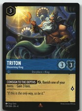 Triton - Discerning King Rare Ursula's Return 159/204 NM