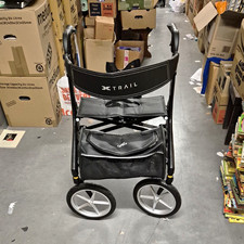 CareCo proLite Carbon X Trail Rollator Padded Backrest