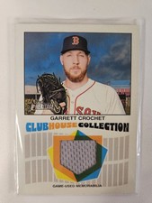 Garrett Crochet Redsox MLB 2026 Topps Heritage Clubhouse Collection 🔥